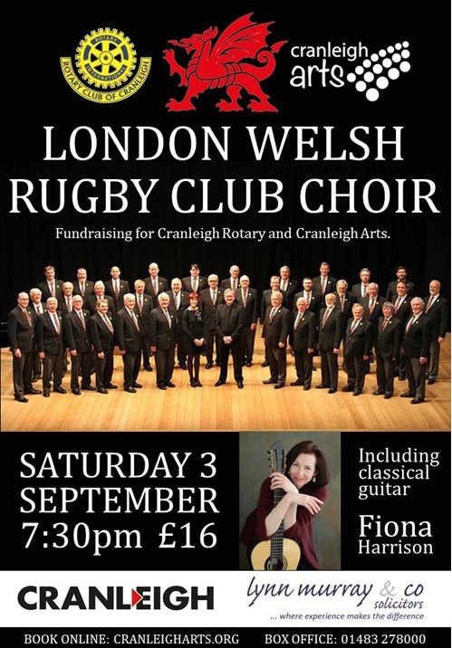London Welsh concert poster Sept 2022