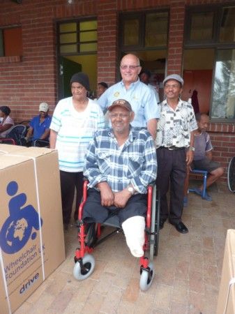 S. Africa wheelchair donation & Nick Vrijland (1)